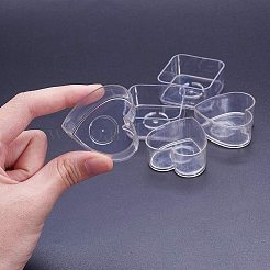 Kerzenbecher aus Kunststoff&nbsp;AJEW-PH0016-58