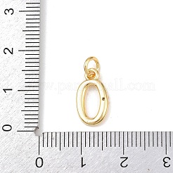 Breloques en laiton zircon cubique transparent&nbsp;KK-P339-27G-00