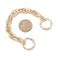 Cadenas de extensión para bolsos con cuerda texturizada de aluminio&nbsp;FIND-JF00162-01