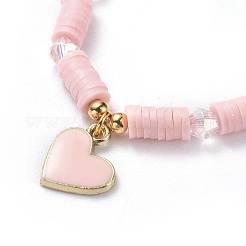 Bracciali di perline intrecciati con filo di nylon regolabile&nbsp;BJEW-JB04457-01