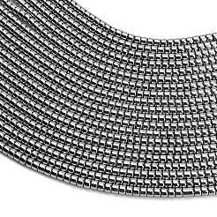Chapelets de perles en verre électroplaqué&nbsp;GL-CBAA615-01