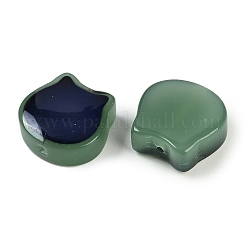 Perles d'ambiance en verre bicolores&nbsp;GLAA-Z007-12E