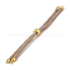 Pulsera ajustable redonda de cordón trenzado de poliéster&nbsp;FIND-G117-01G-02