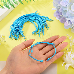 20 cordon en polyester ciré pour la fabrication de bracelets&nbsp;AJEW-TAC00089