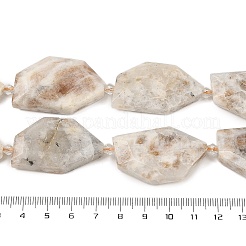 Natürliche sunstone Perlen Stränge&nbsp;G-P548-A03-01