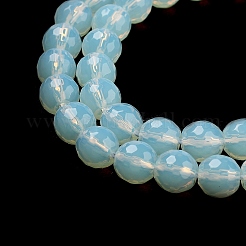 Chapelets de perles d'opalite&nbsp;G-G687-31-8mm