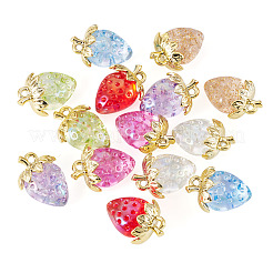 14 pièce 7 styles en acrylique transparent avec pendentifs en alliage&nbsp;TACR-TA0001-86