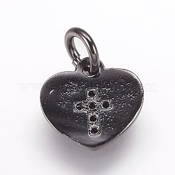 Ciondoli in ottone zirconi microperforati in ottone martellato&nbsp;ZIRC-K070-30