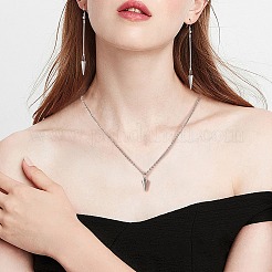 40 pz 4 pendenti in acciaio inossidabile 304&nbsp;STAS-SZ0002-36P