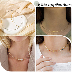 8 collier en laiton 2 couleurs&nbsp;BJEW-SC0001-77