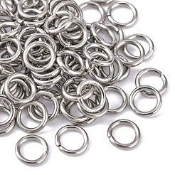 Anlaufgeschützte offene Biegeringe aus Edelstahl 304&nbsp;STAS-Q186-02-6x1mm