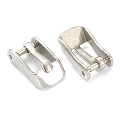 Ersatzschnalle für Uhrenarmbänder aus anlaufgeschütztem 304 Edelstahl&nbsp;LS-STAS-J035-A