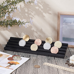 Holzständer für Gedenkmünzen&nbsp;DIY-WH0622-279A