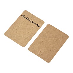 200 stücke 2 arten rechteck karton papier ohrring display karten&nbsp;CDIS-FS0001-28