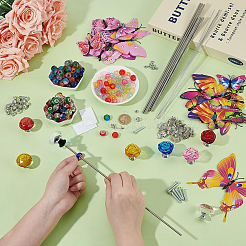 Kit de piquets de jardin en perles à faire soi-même&nbsp;DIY-OC0015-63