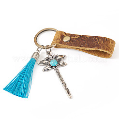 Portachiavi in pelle di vacchetta&nbsp;KEYC-TAC00027