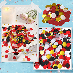 Confeti de papel para esparcir sobre la mesa&nbsp;DIY-SP0005-42E
