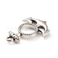 Pendentifs en alliage de style tibétain&nbsp;LS-PALLOY-P293-070AS