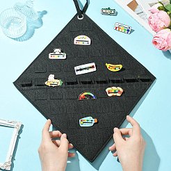 3 Stück 3 Stile Wandmontierte Broschen-Schmuckdisplayrollen&nbsp;ODIS-CJ0001-03