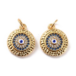 Ottone micro spianare pendenti zirconi&nbsp;ZIRC-P092-010G-01-RS
