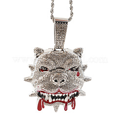 Colliers pendentifs en alliage de zinc pour chien&nbsp;FS-WG5C824-02