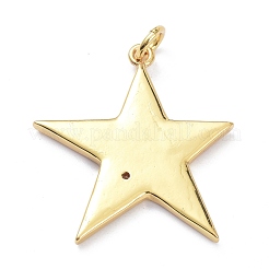 Ottone micro spianare pendenti zirconi&nbsp;KK-P201-05G
