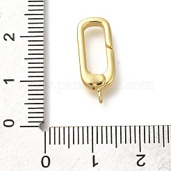 Gestellbeschichtung ovale Federtorringe aus Messing&nbsp;LS-KK-Z086-53G-04