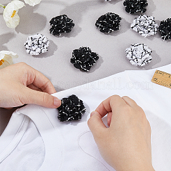 16 Stück 2 Farben Nylon Blumenornament Zubehör&nbsp;DIY-FH0007-90