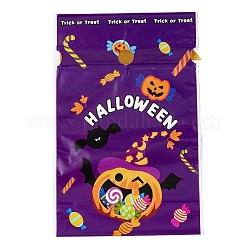 50 sacchetto di plastica rettangolare per caramelle di Halloween&nbsp;ABAG-U001-01O