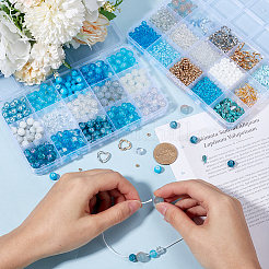 DIY baumeln Ohrring machen Kits&nbsp;DIY-SP0002-60