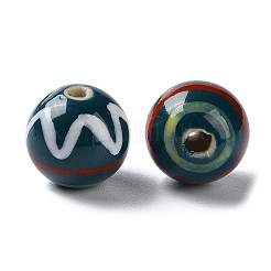 Perles en porcelaine manuelles&nbsp;PORC-G011-07A