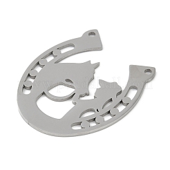 Pendentifs en acier inoxydable 304 anti-ternissement&nbsp;STAS-L279-025P