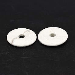 Donut natürliche howlite Anhänger&nbsp;G-H268-E01-A