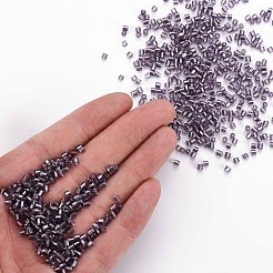 8/0 perles de bugle de verre&nbsp;SEED-S032-07A-41A