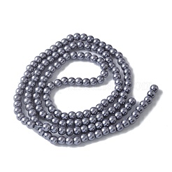 Perles de verre nacrées cuites au four&nbsp;HY-XCP0001-22A-01