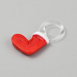 Pendentifs en verre de Noël&nbsp;GLAA-CJC0019-06F