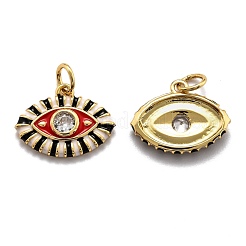 Pendentifs en laiton avec zircone cubique&nbsp;ZIRC-O044-03D-G