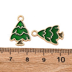 Noël pendentifs émail en alliage&nbsp;ENAM-K080-01A-G