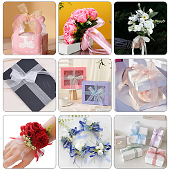1 rotolo di nastro di organza trasparente&nbsp;SRIB-CY0001-22C-05