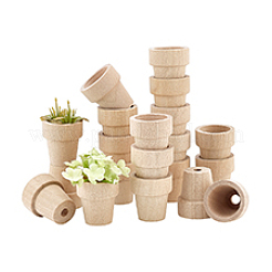 Blumentopfabdeckung aus Holz&nbsp;AJEW-PH0007-75B