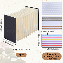 2 cuaderno de papel kraft&nbsp;AJEW-NB0009-29A
