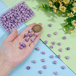 150 pièce de perles d'imitation de résine opaque&nbsp;RESI-PH0002-77B