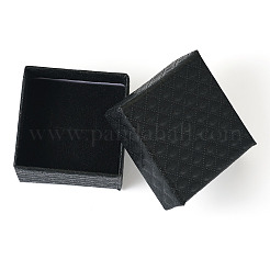 Geschenkboxen aus Karton mit Rautenstruktur und Ringen&nbsp;CON-TAC0001-07C