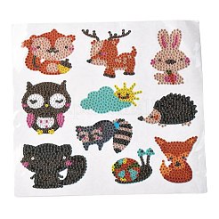 Kit di adesivi con pittura diamante gufo fai da te per bambini&nbsp;DIY-O016-19