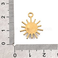 Synthetische Edelstein-Anhänger&nbsp;LS-STAS-A114-01G-02