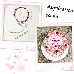 144 Stück künstliche Rosenblüte aus Papier&nbsp;DIY-SP0005-95B