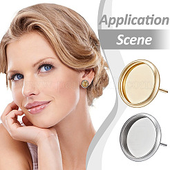 Accesorios para pendientes de acero inoxidable 304&nbsp;STAS-UN0065-03