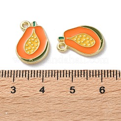 Emaille-Anhänger aus Obstlegierung&nbsp;PALLOY-S058-01LG-30
