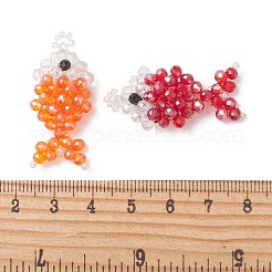 Ab Farbe überzogen Glas-Anhänger&nbsp;PALLOY-MZ01330