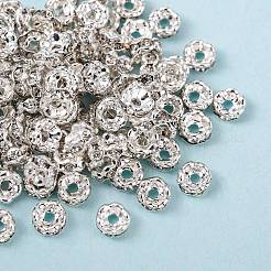 Messing Strass Zwischen perlen&nbsp;RSB031NF-01